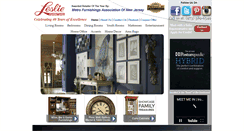 Desktop Screenshot of lesliefurniture.com