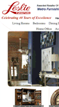 Mobile Screenshot of lesliefurniture.com