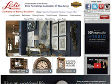 Tablet Screenshot of lesliefurniture.com